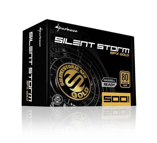 Sharkoon SilentStorm SFX 500W Μαύρο Τροφοδοτικό Υπολογιστή Full Modular 80 Plus Gold (SILENTSTORMG500BK) Sharkoon SilentStorm SFX 500W Μαύρο Τροφοδοτικό Υπολογιστή Full Modular 80 Plus Gold (SILENTSTORMG500BK)