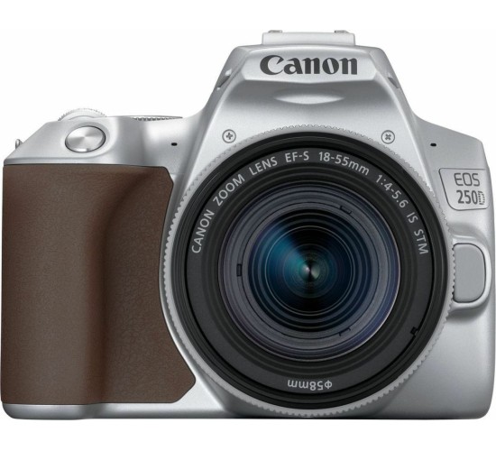 CANON EOS 250D Kit EF-S 18-55mm IS STM - κάμερα DSLR - Ασημί (3461C003AA)