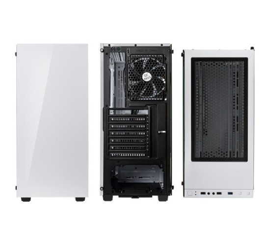 Kolink Stronghold Midi-Tower, Tempered Glass PC Case - white (GEKL-041) Kolink Stronghold Midi-Tower, Tempered Glass PC Case - white (GEKL-041)